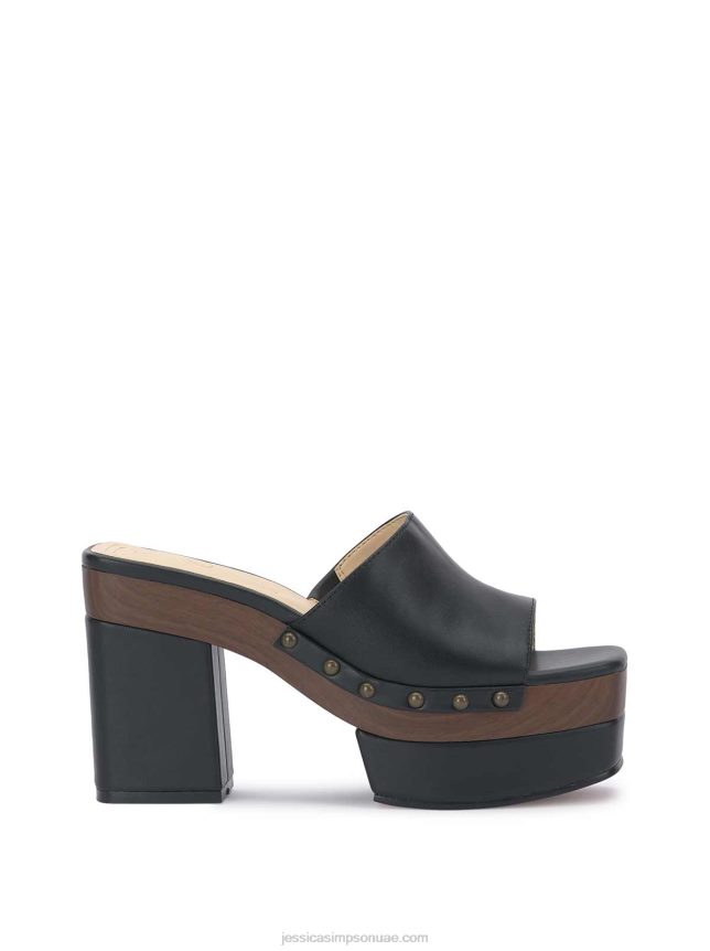 بغل منصة شارليت باللون الأسود Jessica Simpson BB6J0F172