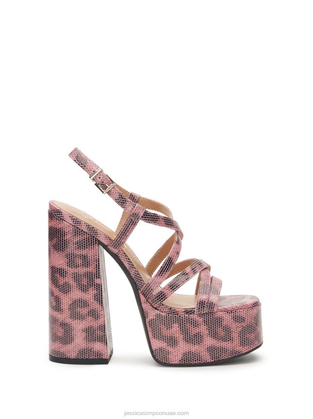 كعب عالي صالح باللون الوردي الفاتح Jessica Simpson BB6J0F207
