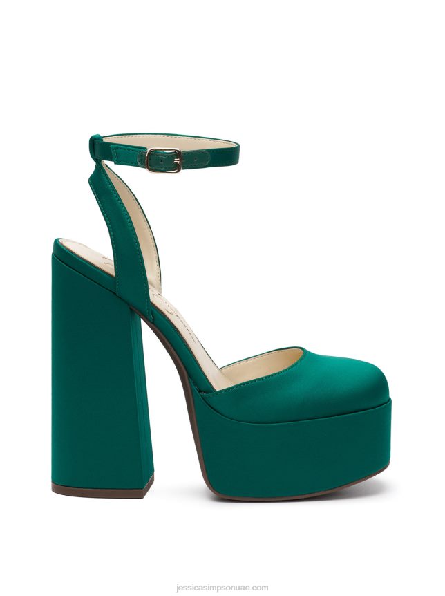 منصة سكيلا باللون الأخضر Jessica Simpson BB6J0F220