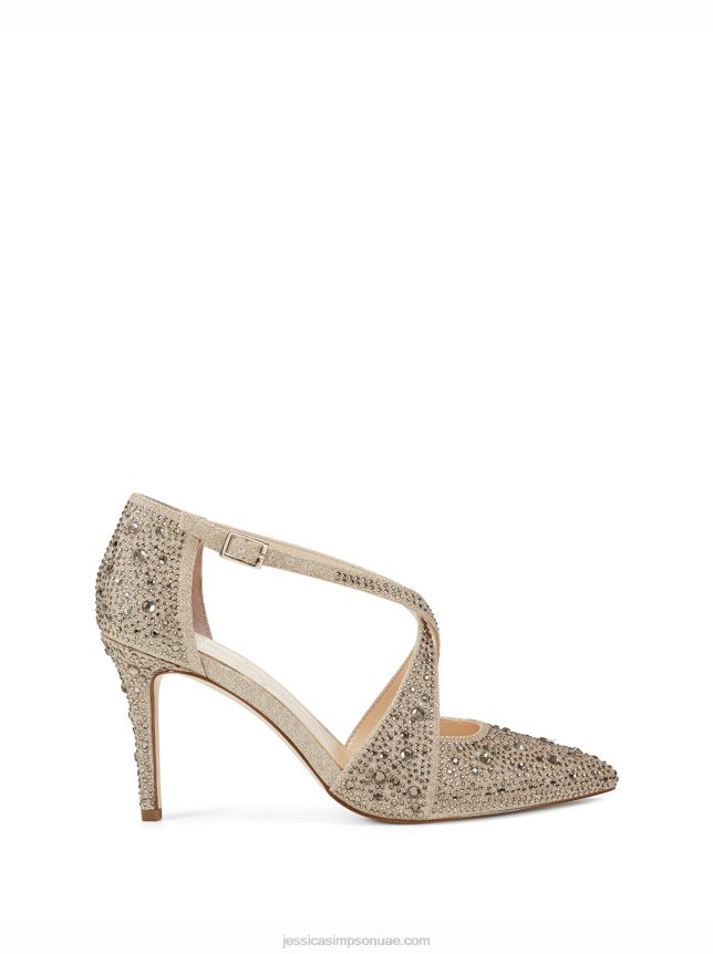 ارتفاع كعب في الشمبانيا Jessica Simpson BB6J0F256