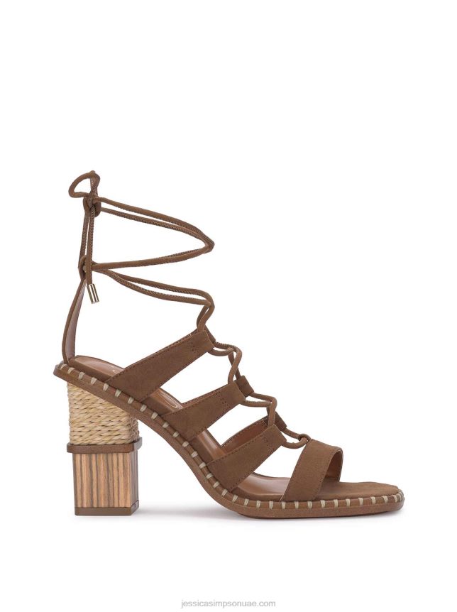 صندل وحيد الكعب في التبغ Jessica Simpson BB6J0F278