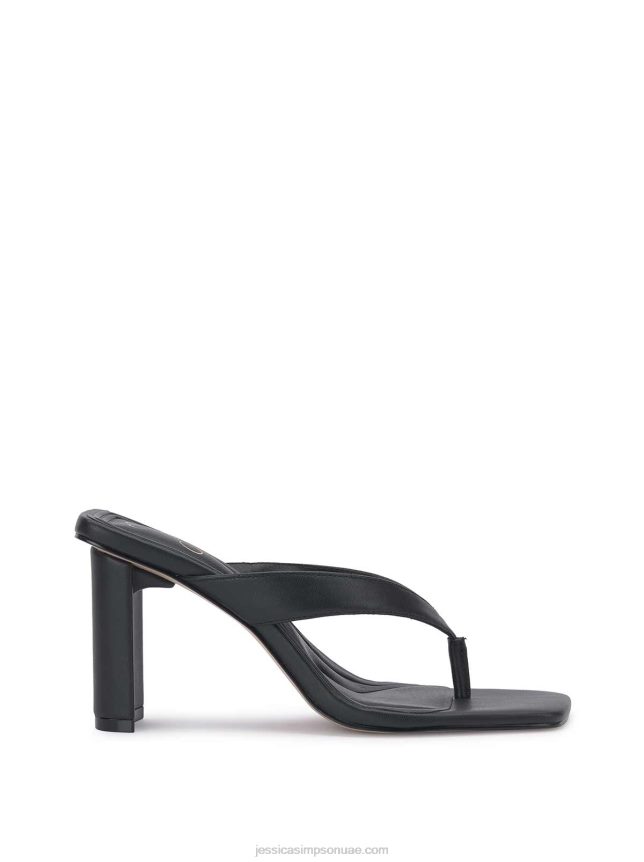 حذاء بكعب آرلون باللون الأسود Jessica Simpson BB6J0F311