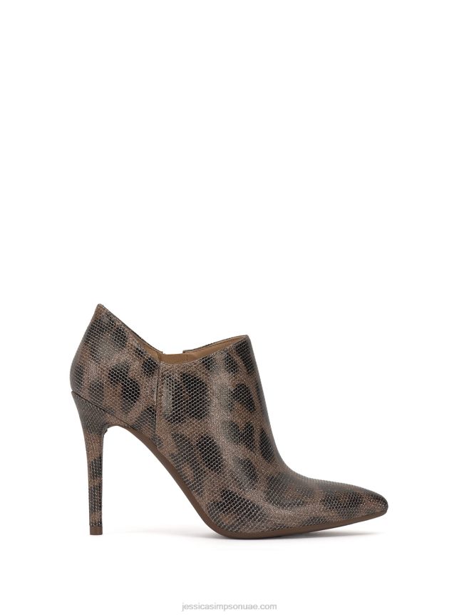 حذاء طويل بكعب عالٍ من البرونز الفاتح Jessica Simpson BB6J0F76