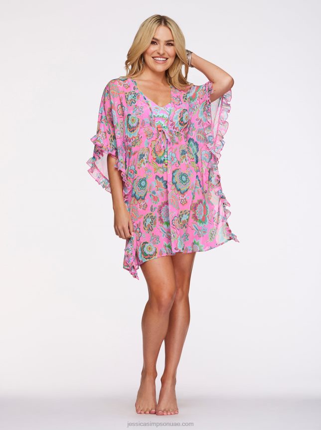 الورود الكشكشة تغطي الجانب في ملمع الشفاه متعدد Jessica Simpson BB6J0F870