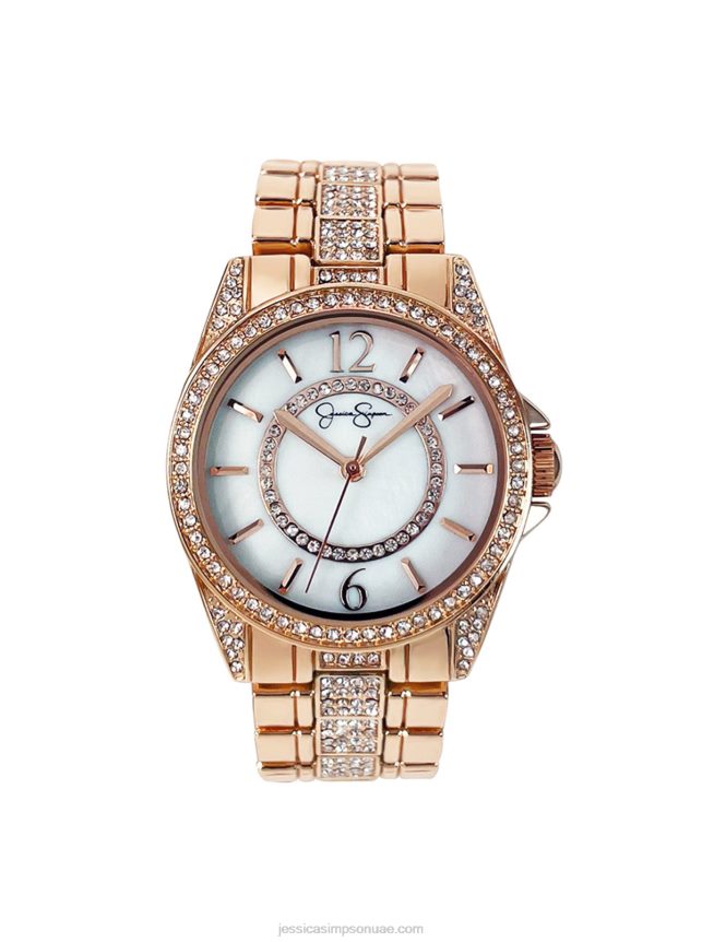 ارتفع سوار الكريستال لهجة ووتش Jessica Simpson BB6J0F918