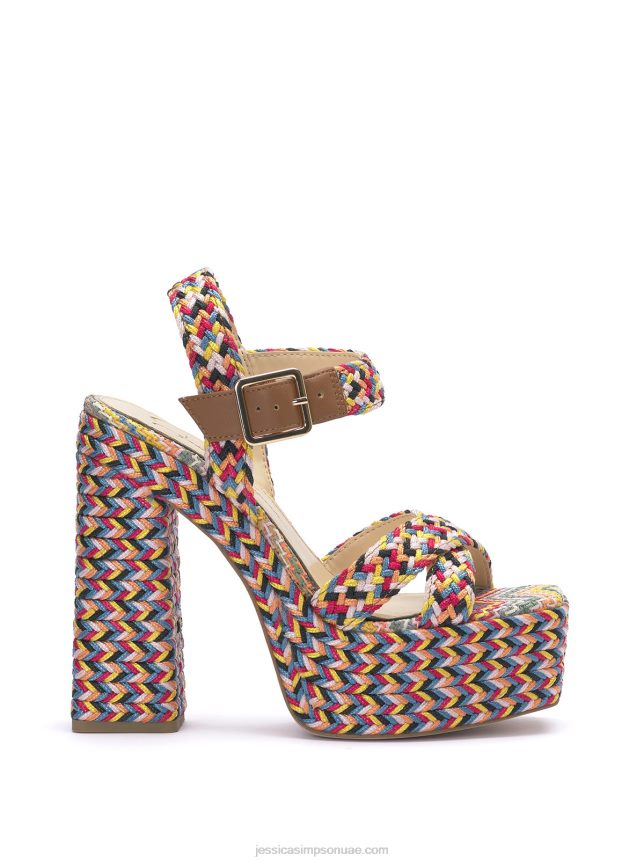 منصة brycen متعددة الألوان Jessica Simpson BB6J0F139