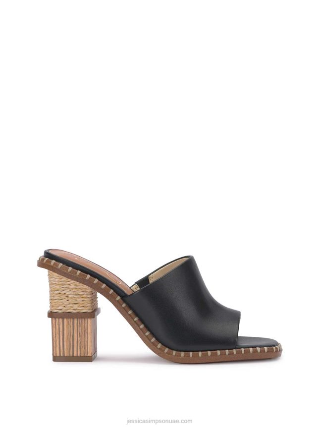 حذاء كعب عالي lendrila باللون الأسود Jessica Simpson BB6J0F302