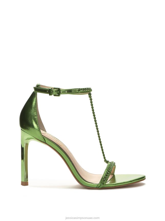 qiven كعب عالي باللون الأخضر Jessica Simpson BB6J0F1083