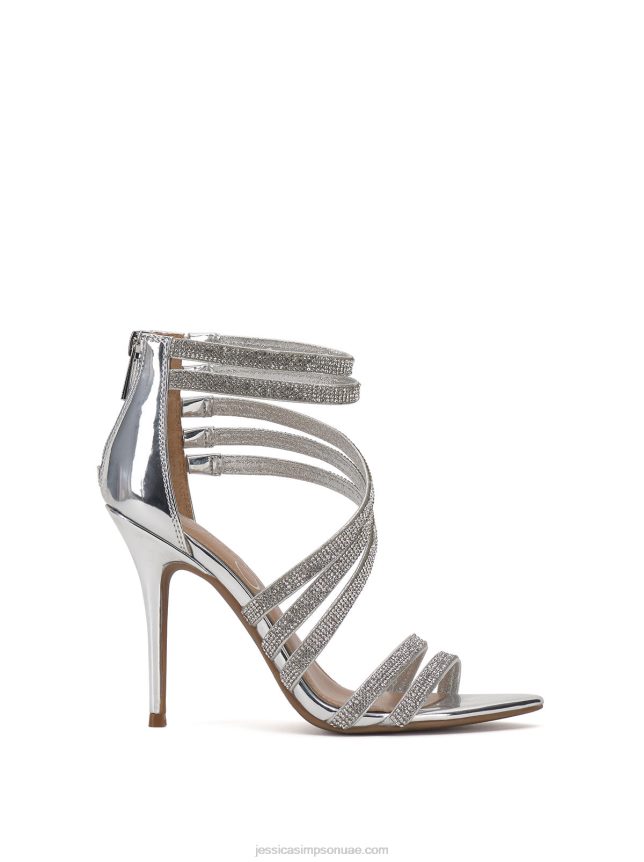 winifield الكعب العالي من الفضة Jessica Simpson BB6J0F1079