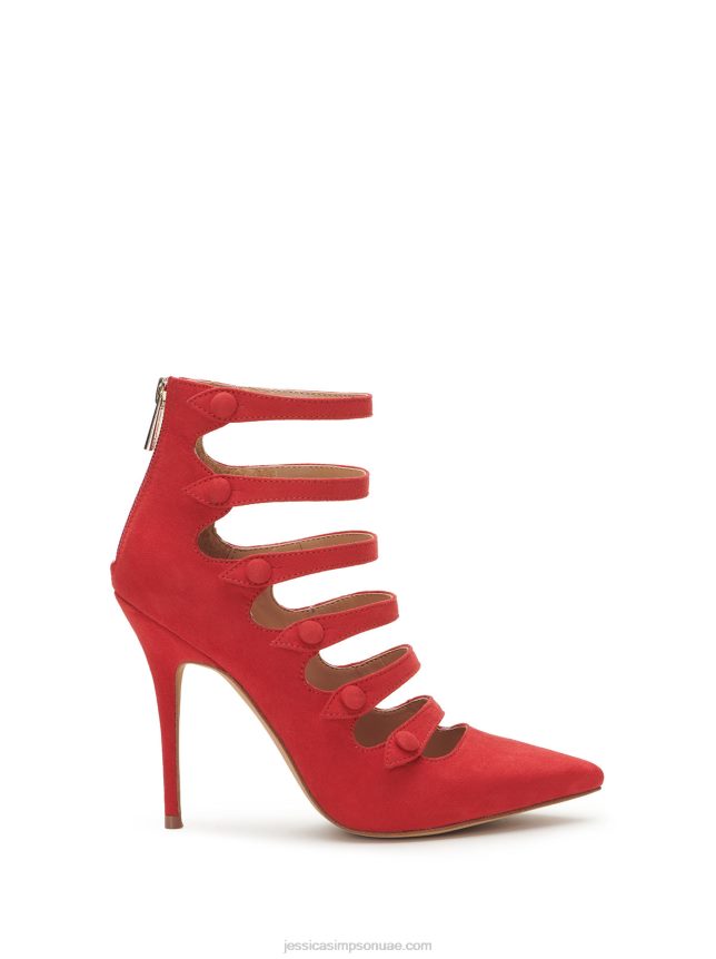 كعب عالي winka باللون الأحمر Jessica Simpson BB6J0F266